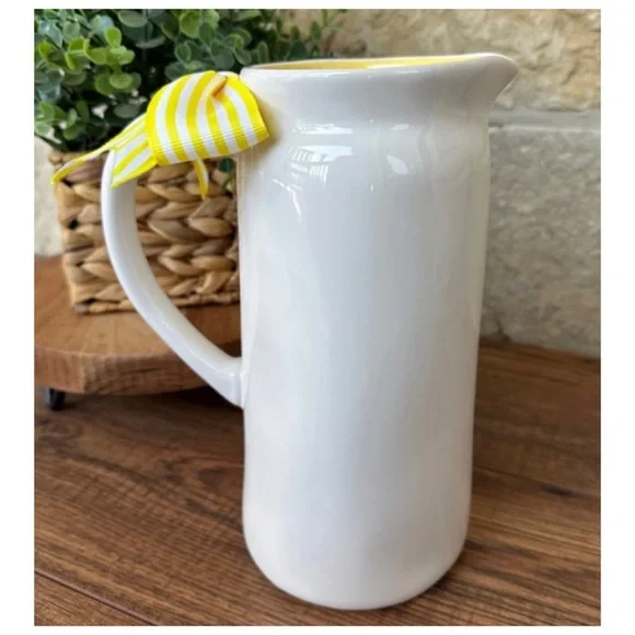 NEW Rae Dunn Ceramic Spring Summer Lemonade Pitcher 🍋 - Picture 4 of 4